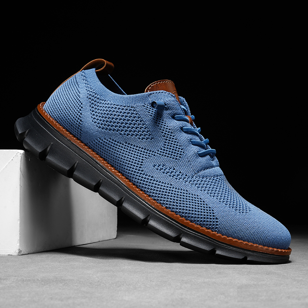 Scarpe Traspiranti Ultracomfort: Blu-Nero
