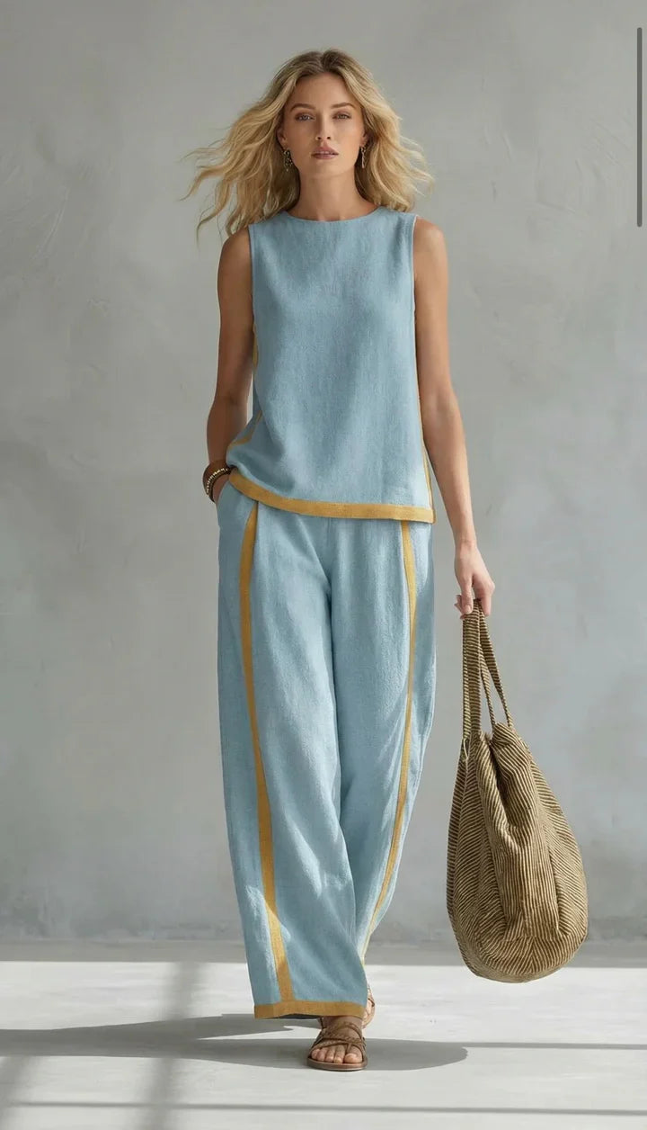 Leila | Abito elegante in cotone