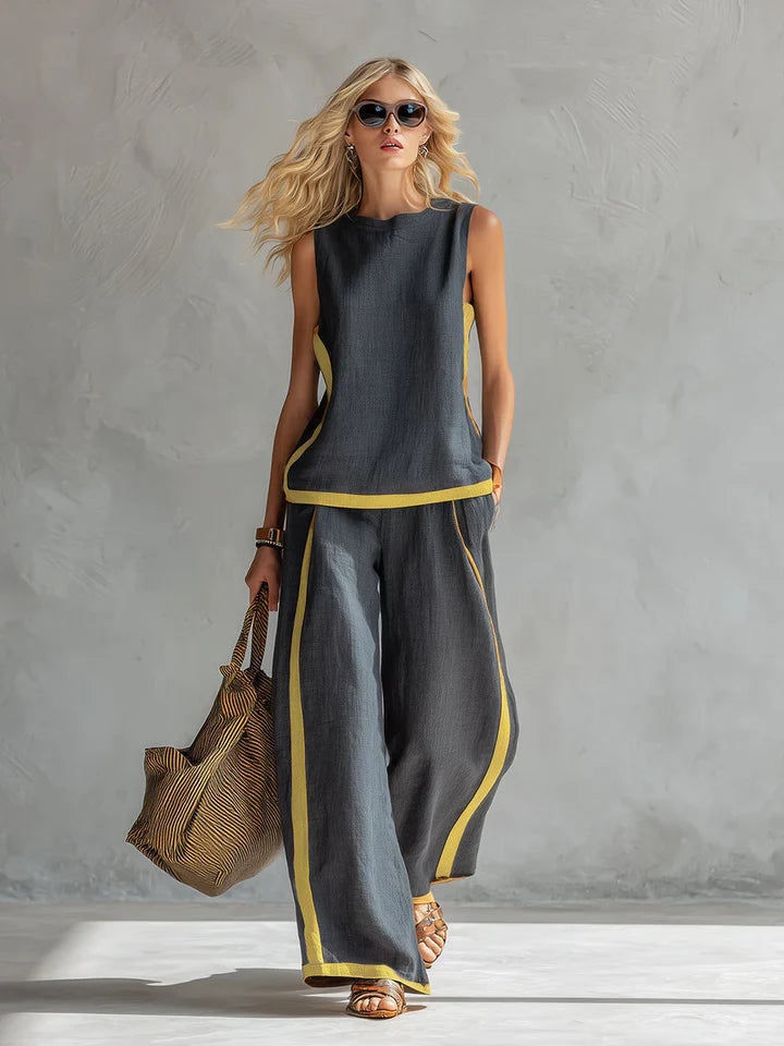 Leila | Abito elegante in cotone