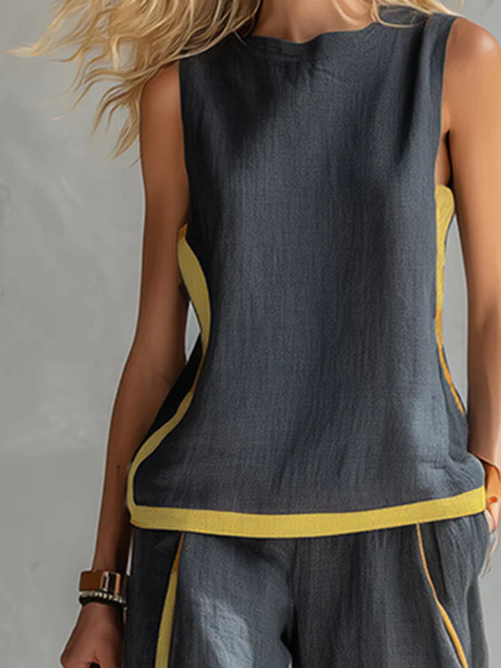 Leila | Abito elegante in cotone