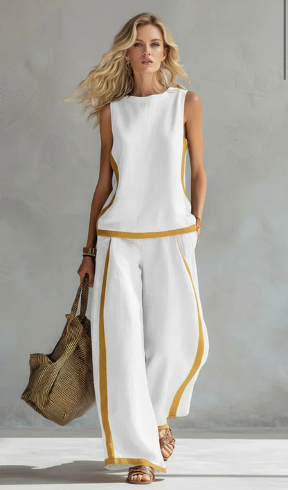 Leila | Abito elegante in cotone