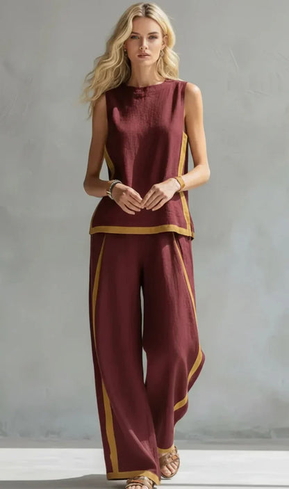 Leila | Abito elegante in cotone