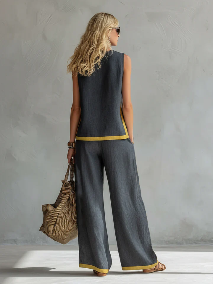 Leila | Abito elegante in cotone