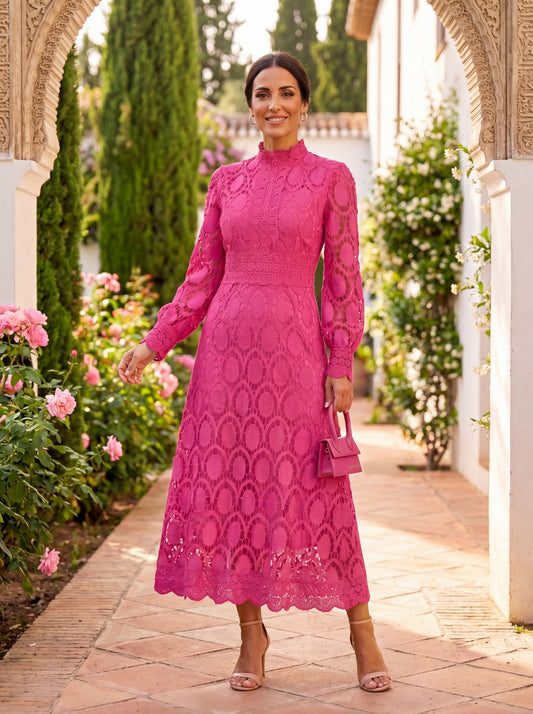 Carmona | Abito in pizzo primaverile