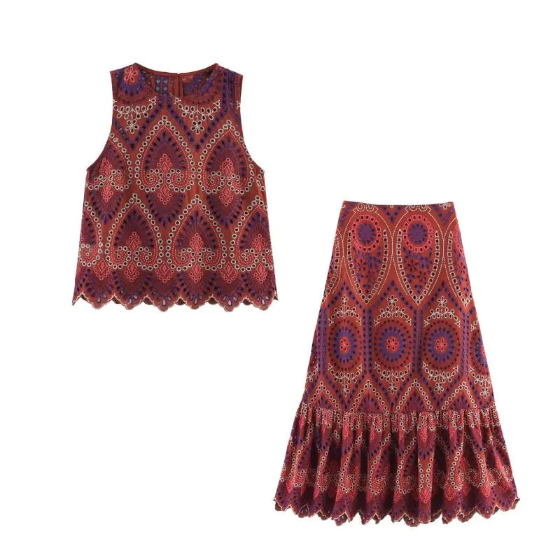 Elegante set due pezzi da donna