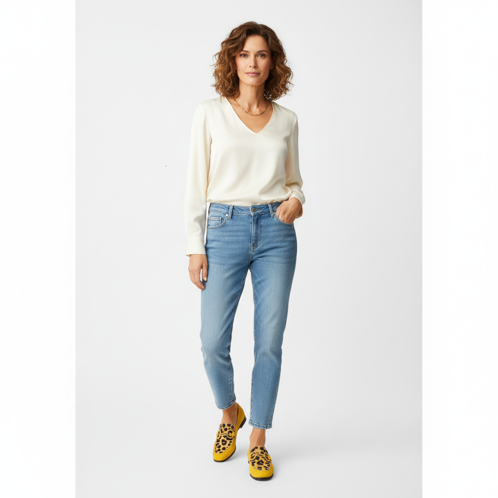 Danny | Mocassini vintage con stampa tigre