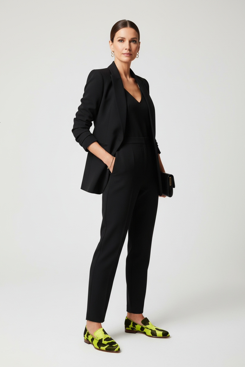 Paloma | Mocassini con stampa bovina