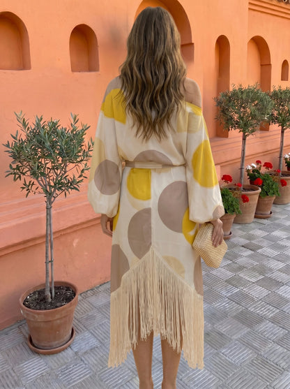 Daniela | Completo due pezzi con frange