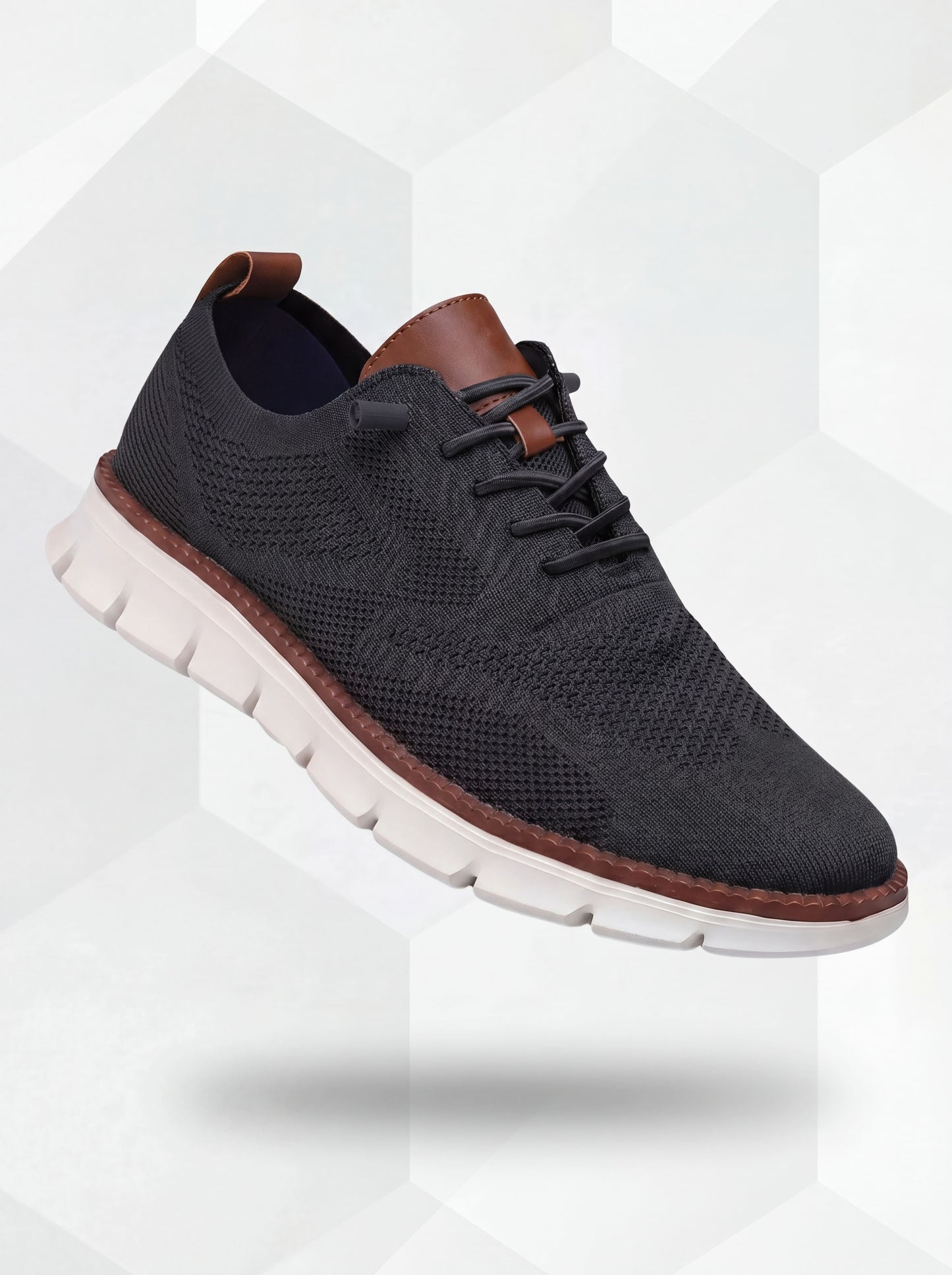 Scarpe Traspiranti Ultracomfort: Nero-Bianco