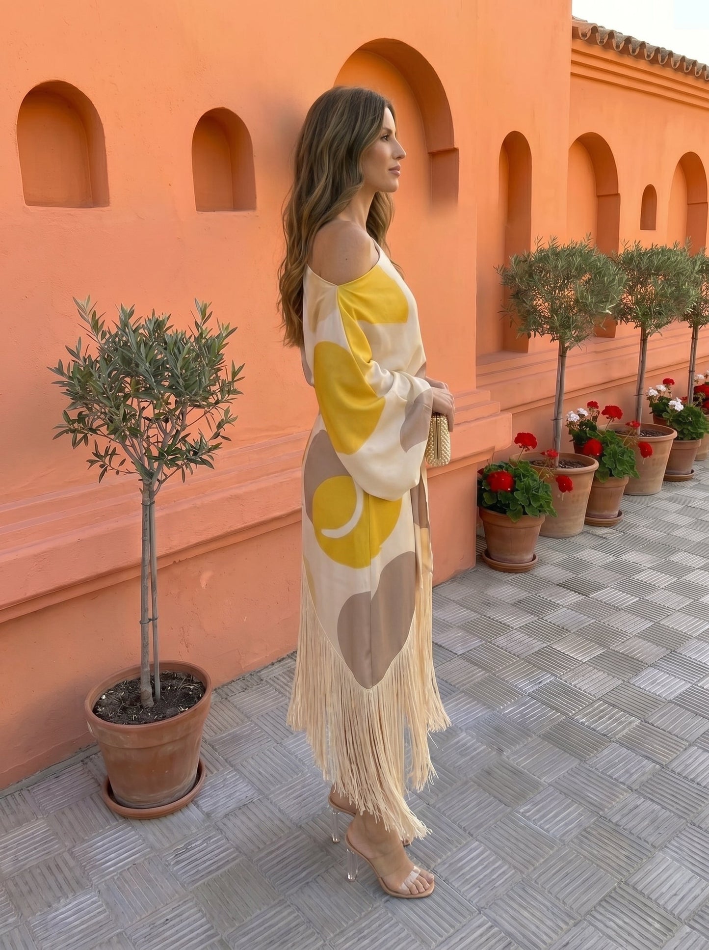 Daniela | Completo due pezzi con frange