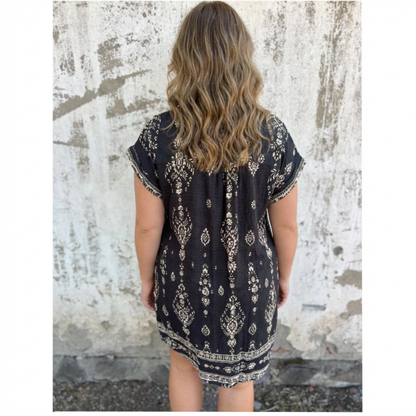 Mica - Abito boho vintage