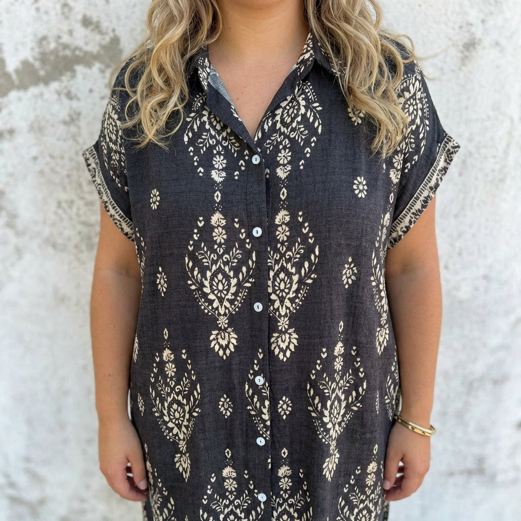 Mica - Abito boho vintage