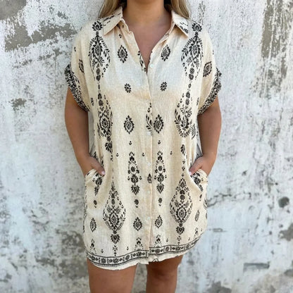 Mica - Abito boho vintage